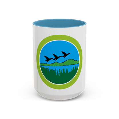 Fish and Wildlife Management (Boy Scout Merit Badge) Accent Coffee Mug