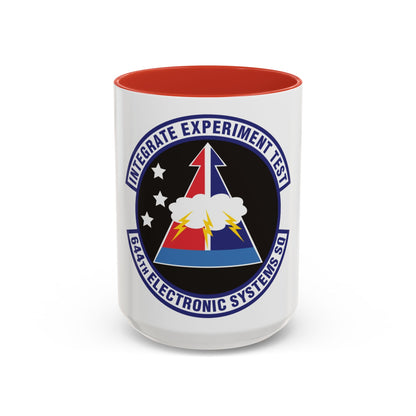 644th Electronic Systems Squadron (U.S. Air Force) Accent Coffee Mug
