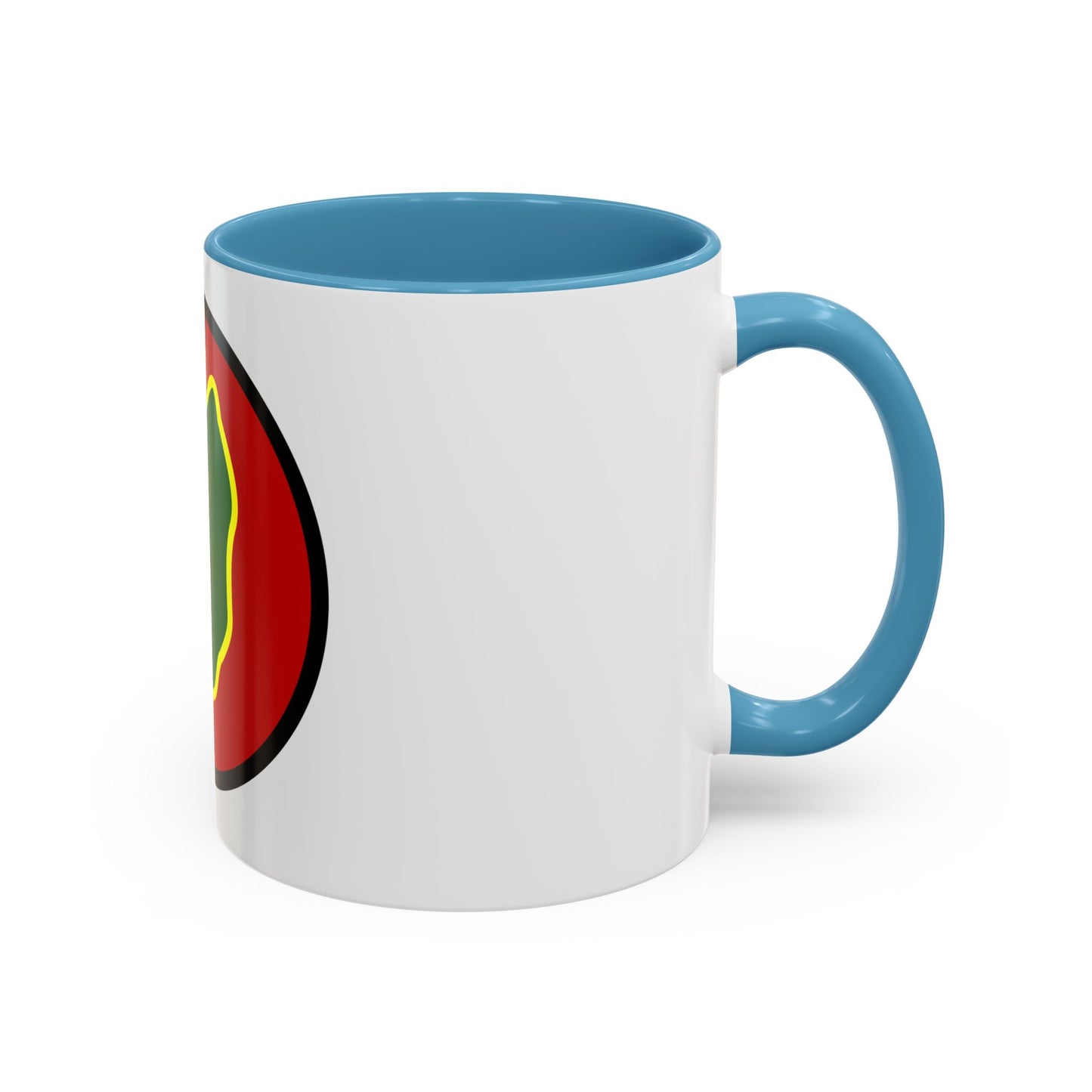 24 Infantry Division SSI (U.S. Army) Accent Coffee Mug