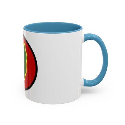 24 Infantry Division SSI (U.S. Army) Accent Coffee Mug