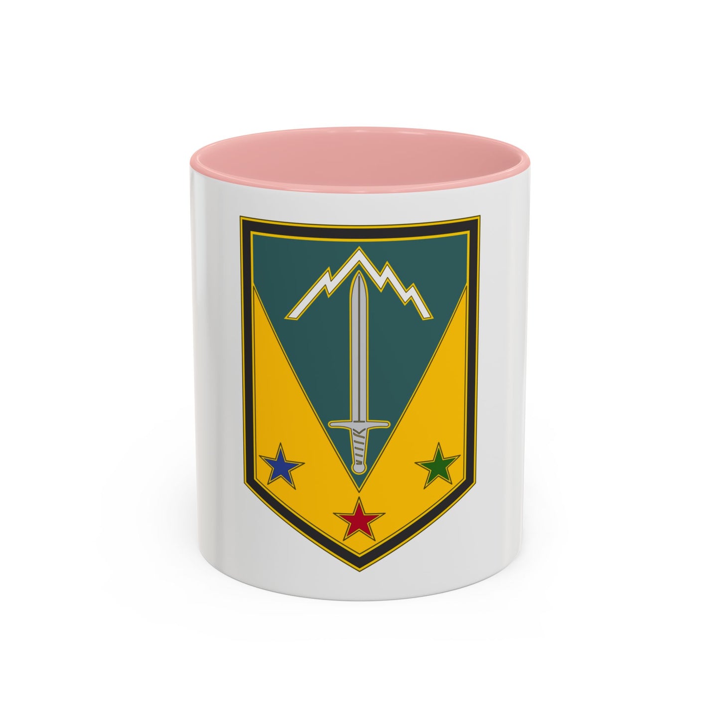 3 Maneuver Enhancement Brigade (U.S. Army) Accent Coffee Mug