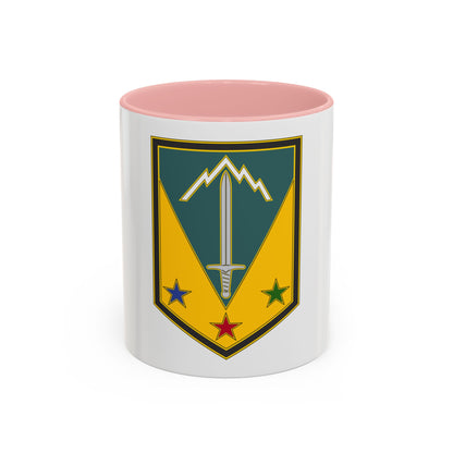3 Maneuver Enhancement Brigade (U.S. Army) Accent Coffee Mug