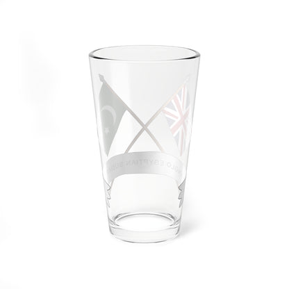 Emblem of Anglo-Egyptian Sudan (Egypt) (Coat of Arms) Pint Glass 16oz