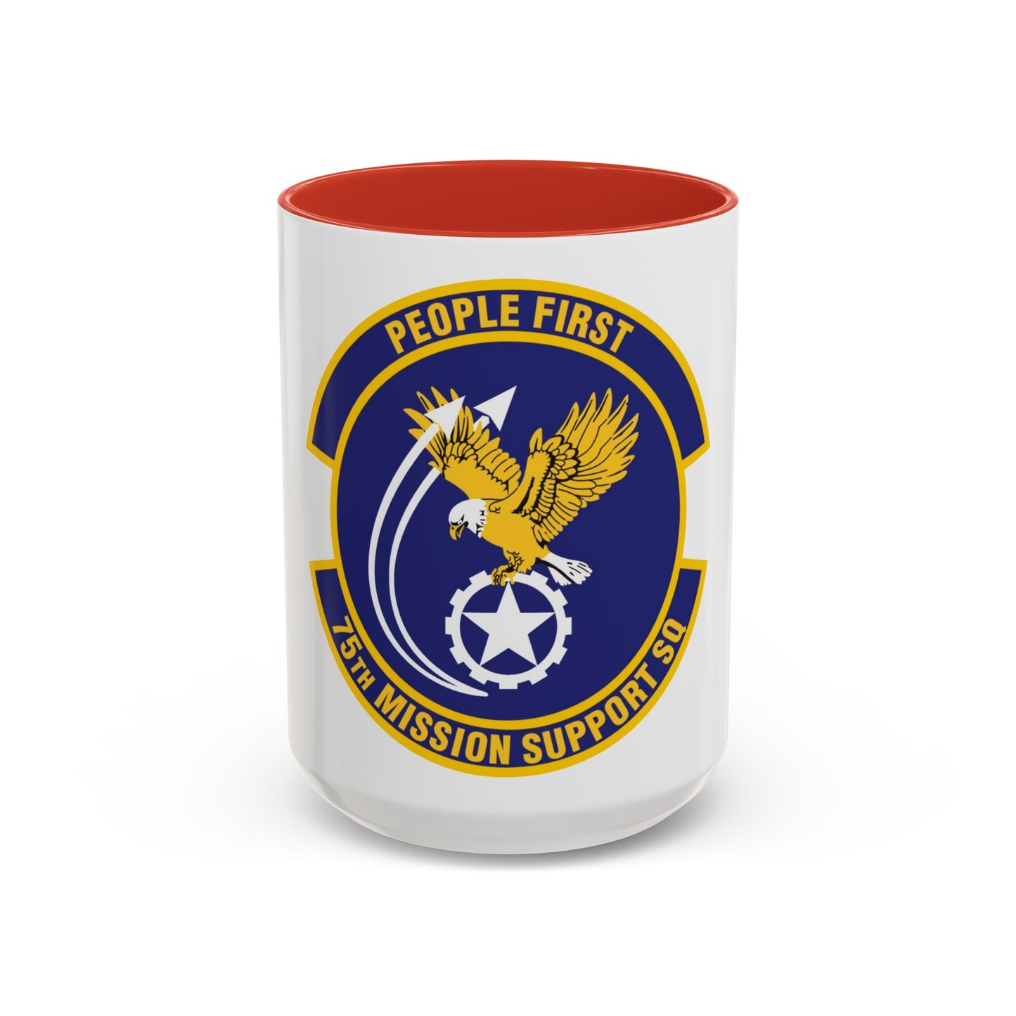 75th Mission Support Squadron (U.S. Air Force) Accent Coffee Mug