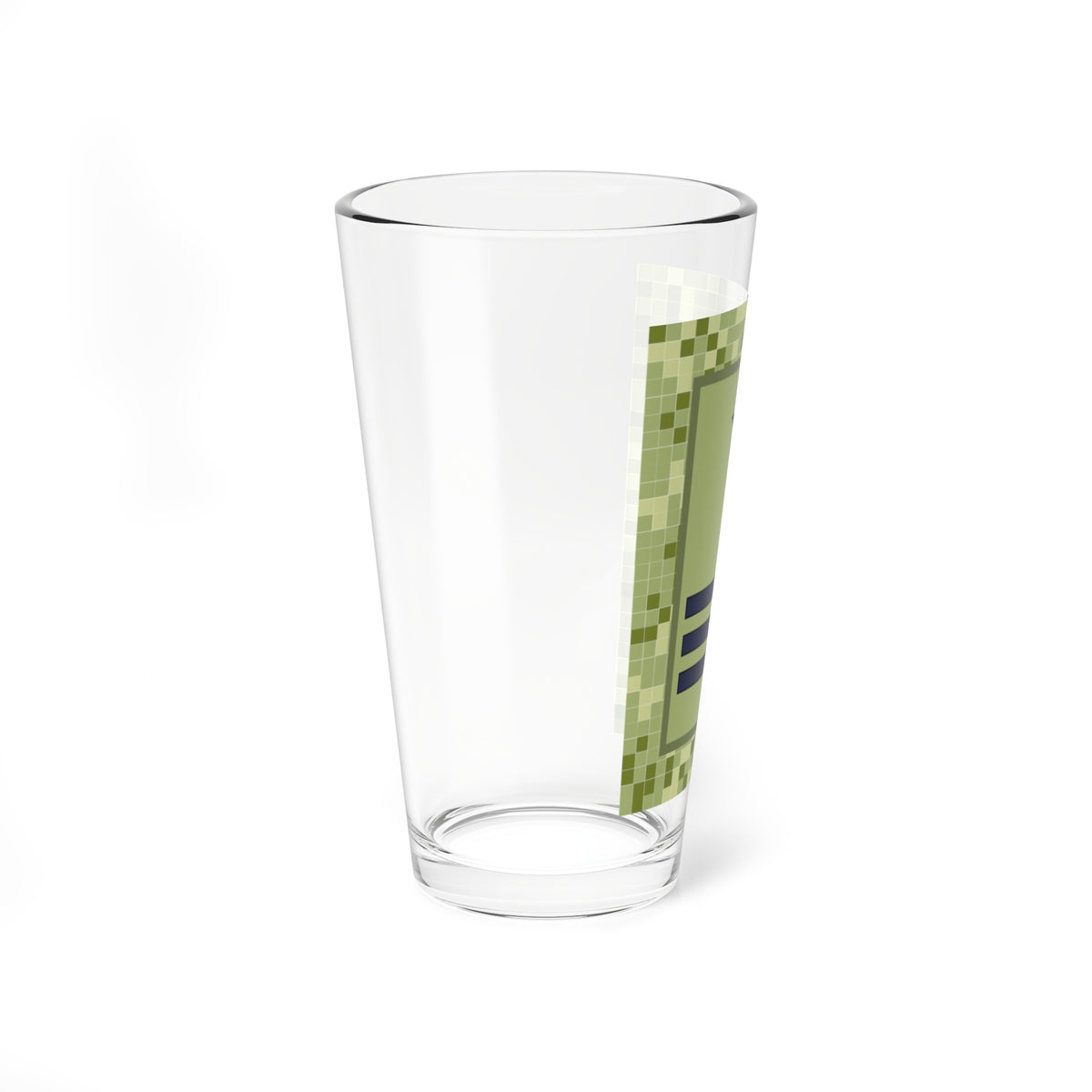 SS.OO.8.  CDB   CAMPAÑA   (Chile) (Military Rank) Pint Glass 16oz