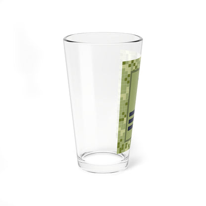 SS.OO.8.  CDB   CAMPAÑA   (Chile) (Military Rank) Pint Glass 16oz