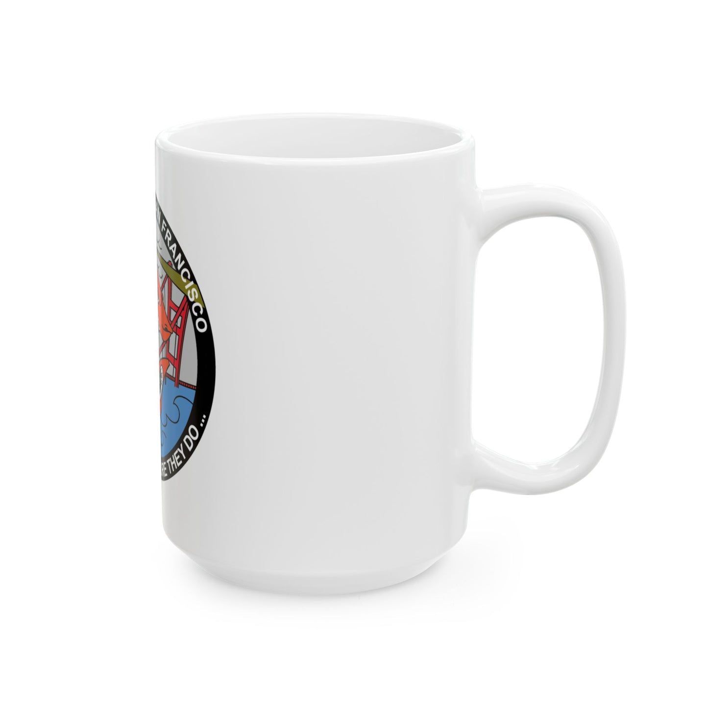 USCG Air Station San Francisco 2 (U.S. Coast Guard) White Coffee Mug