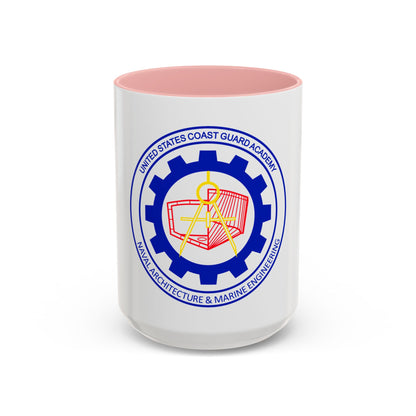 CG Naval Architecture & Marine Eng (U.S. Coast Guard) Accent Coffee Mug