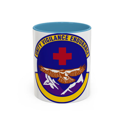 17 Operational Medical Readiness Squadron AETC (U.S. Air Force) Accent Coffee Mug