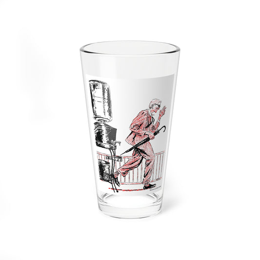 Henry, the Geepey and the Gooney, Bluebook, August 1952 - Pint Glass 16oz