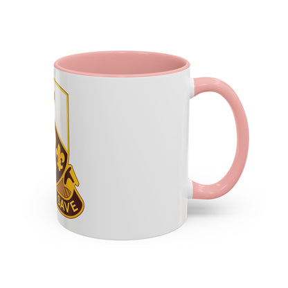 187 Medical Battalion (U.S. Army) Accent Coffee Mug