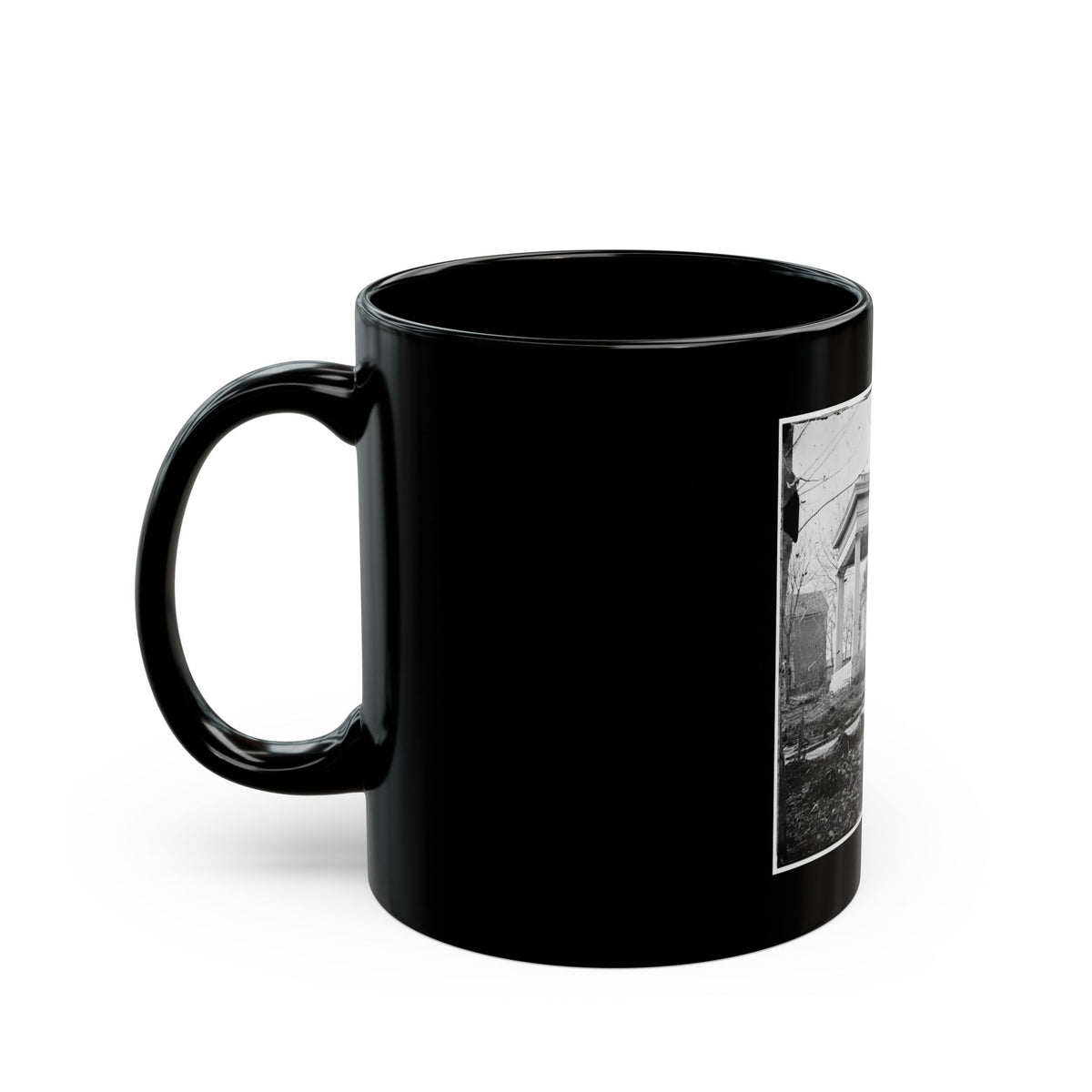 Nashville, Tenn. Tomb Of President James K. Polk (U.S. Civil War) Black Coffee Mug