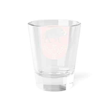 Kandavas novads COA (Latvia) (Coat of Arms) Shot Glass 1.5oz