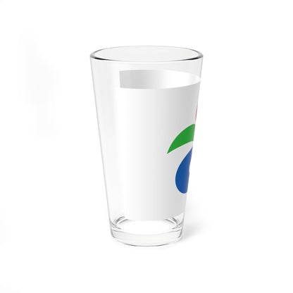 Flag of Satsuma Kagoshima (Japan) Pint Glass 16oz