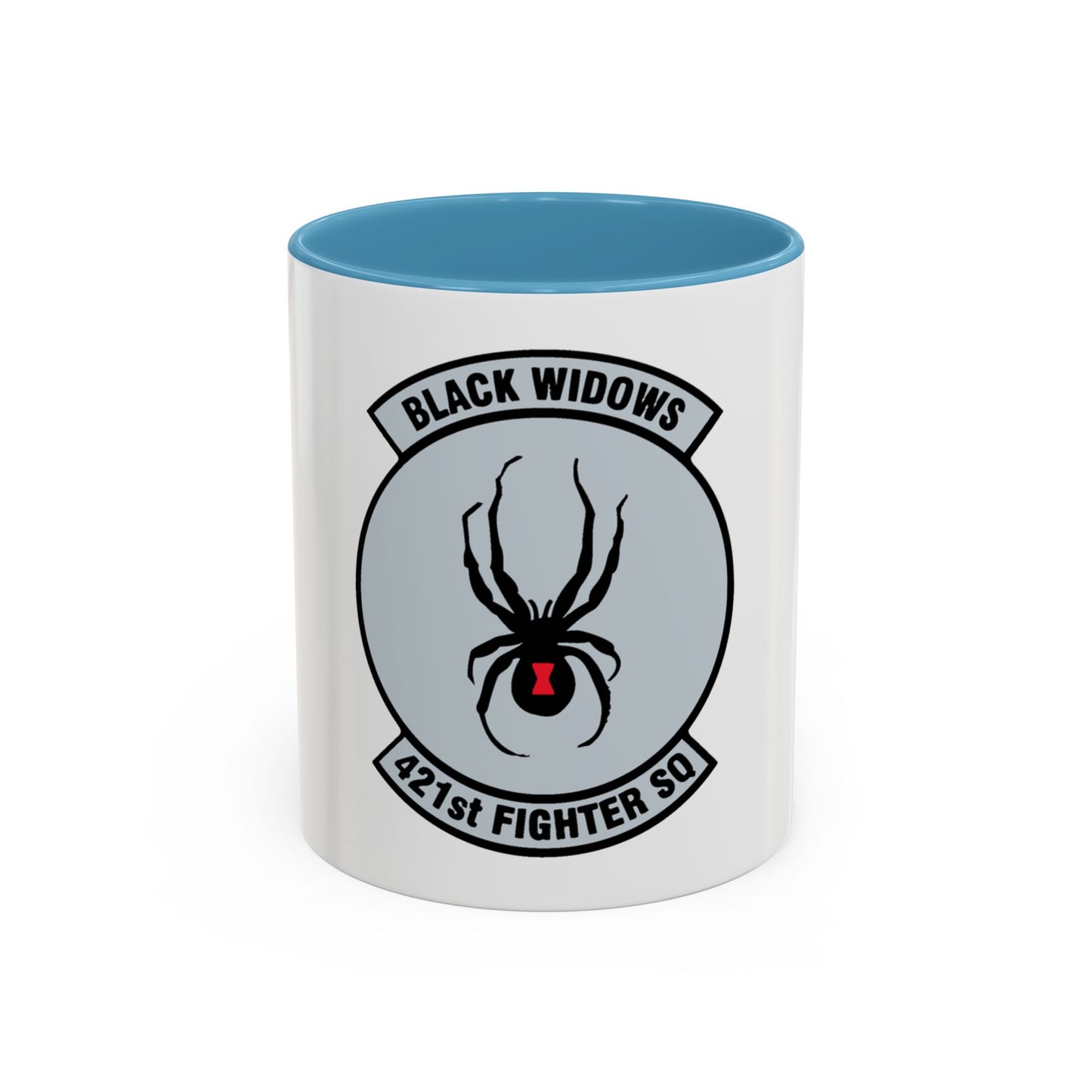 421st Fighter Squadron Black Widows (U.S. Air Force) Accent Coffee Mug