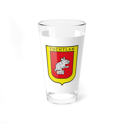 Bandera de Tuxtla Gutiérrez Chiapas (Mexico) Pint Glass 16oz