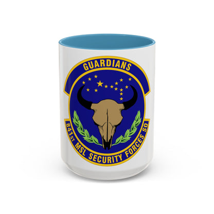 841 Missile Security Forces Squadron AFGSC (U.S. Air Force) Accent Coffee Mug