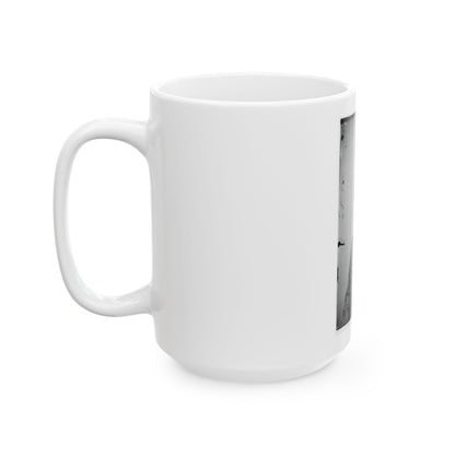 Portrait Of Maj. Gen. Cadmus M. Wilcox, Officer Of The Confederate Army (U.S. Civil War) White Coffee Mug