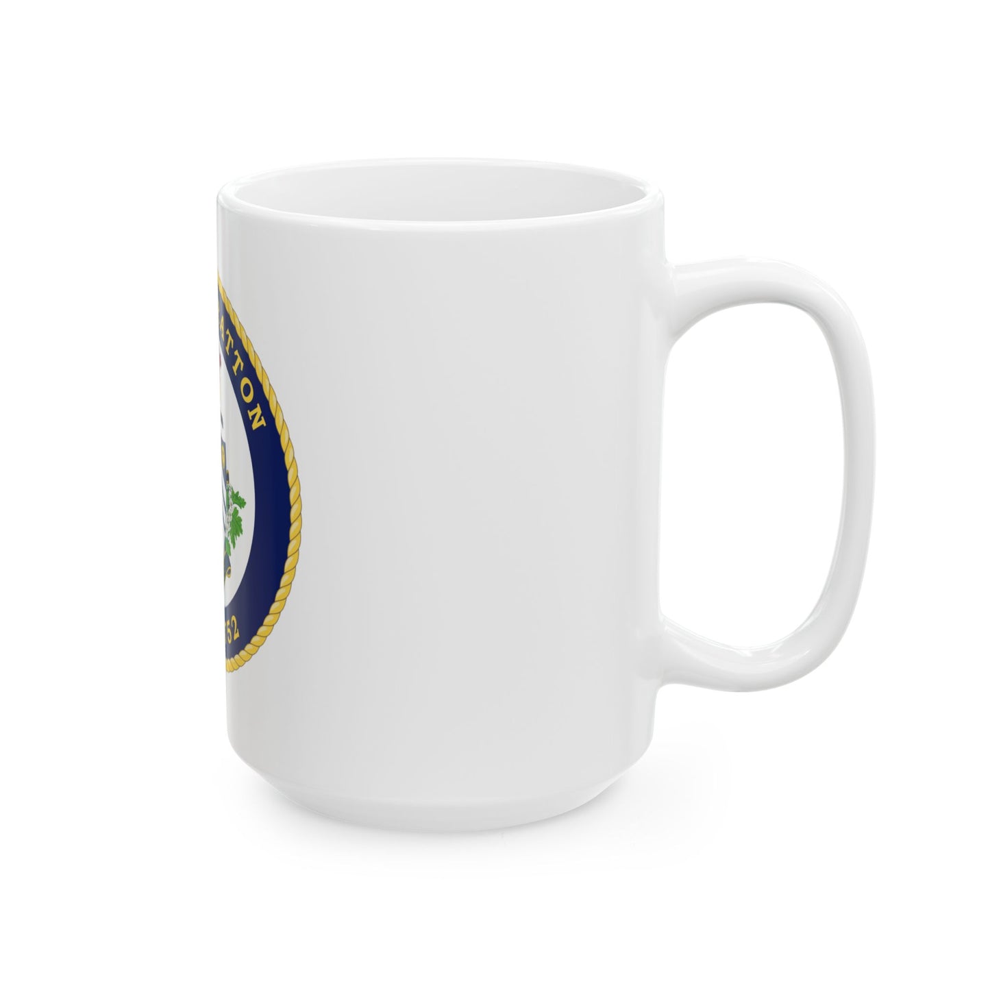 USCG Stratton WMSL 752 (U.S. Coast Guard) White Coffee Mug