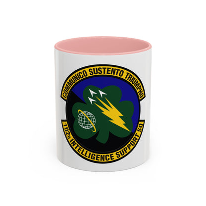 102d Intelligence Support Squadron (U.S. Air Force) Accent Coffee Mug