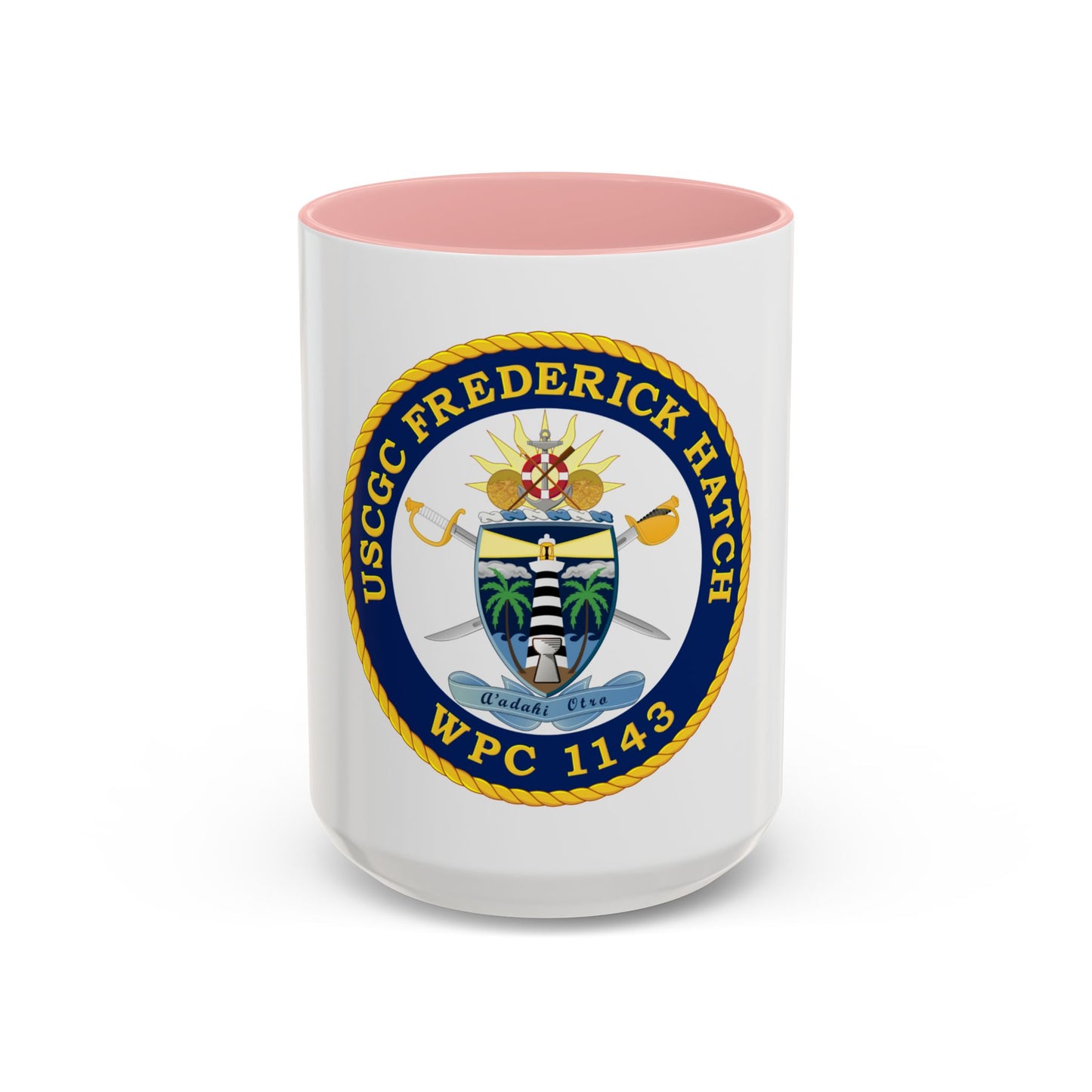 USCGC Frederick Hatch WPC 1143 (U.S. Coast Guard) Accent Coffee Mug