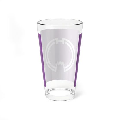 Flag of Rishirifuji Hokkaido (Japan) Pint Glass 16oz