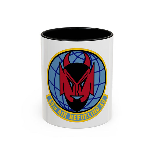 50 Air Refueling Squadron AMC (U.S. Air Force) Accent Coffee Mug