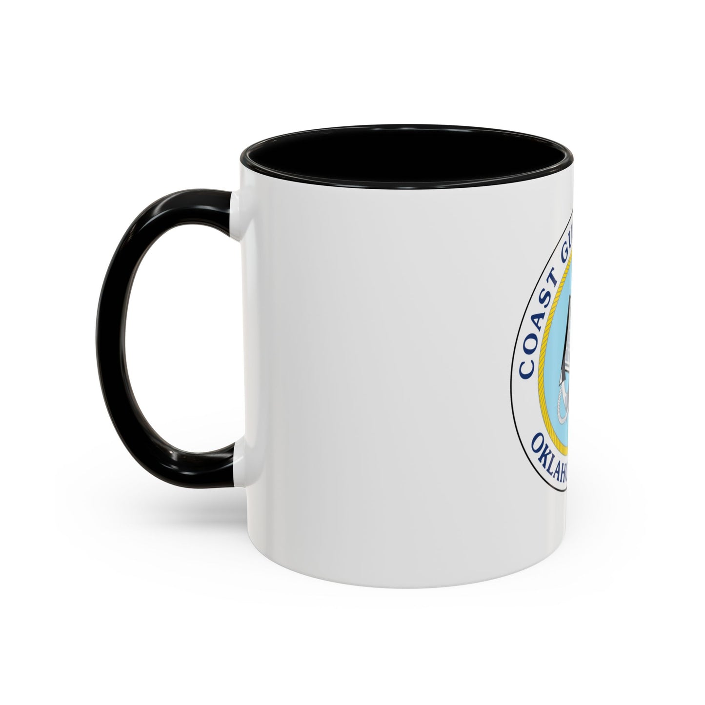 USCG Institute Oklahoma City 2 (U.S. Coast Guard) Accent Coffee Mug