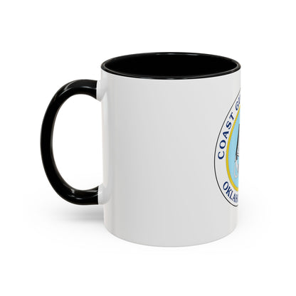USCG Institute Oklahoma City 2 (U.S. Coast Guard) Accent Coffee Mug