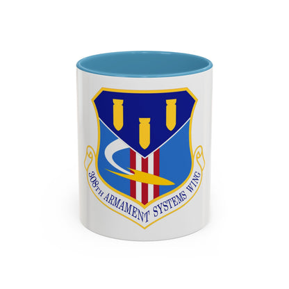 308th Armament Systems Wing (U.S. Air Force) Accent Coffee Mug