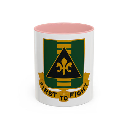 156 Armor Regiment (U.S. Army) Accent Coffee Mug