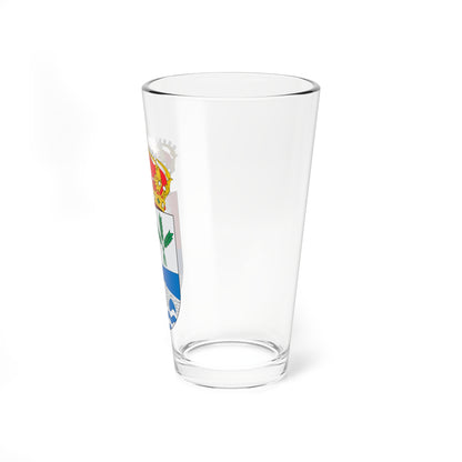 Escudo de Alija del Infantado (Spain) (Coat of Arms) Pint Glass 16oz
