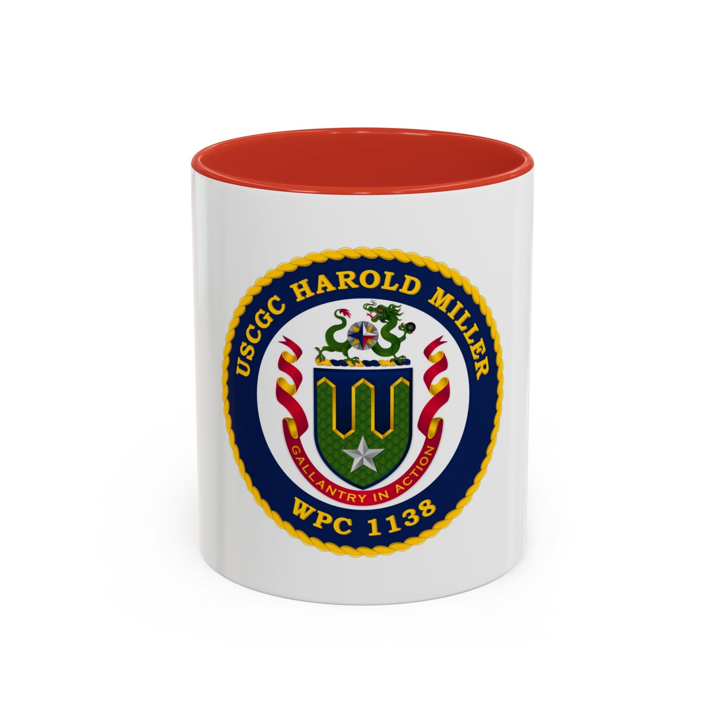 USCGC Harold Miller WPC 1138 (U.S. Coast Guard) Accent Coffee Mug