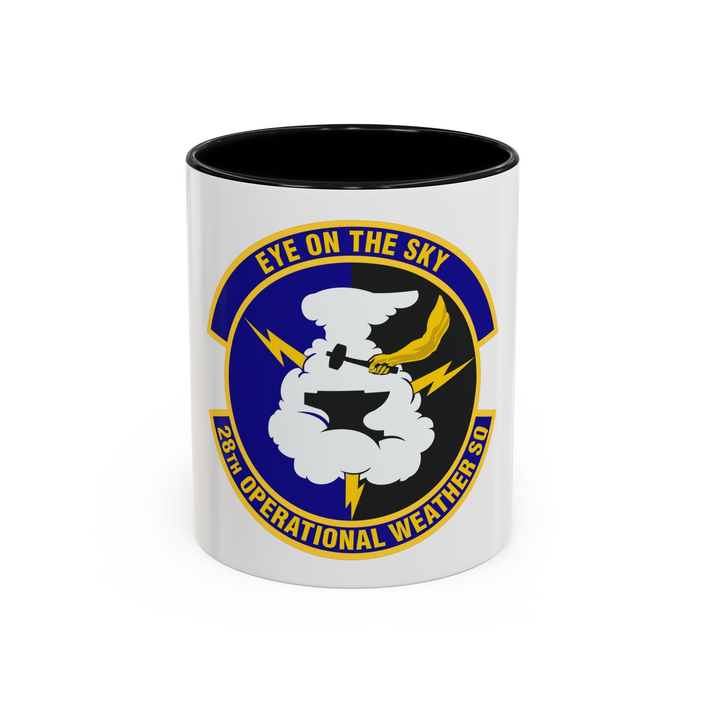 28th Operational Weather Squadron (U.S. Air Force) Accent Coffee Mug