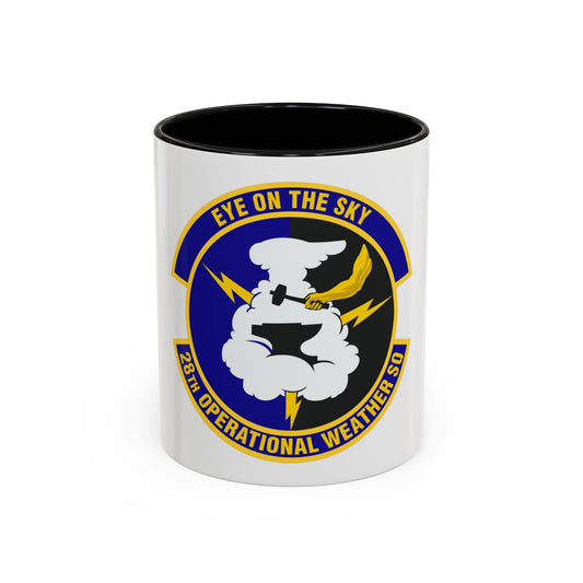 28th Operational Weather Squadron (U.S. Air Force) Accent Coffee Mug
