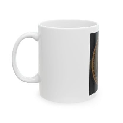 Unidentified Soldier In Union First Sergeant's Uniform (U.S. Civil War) White Coffee Mug