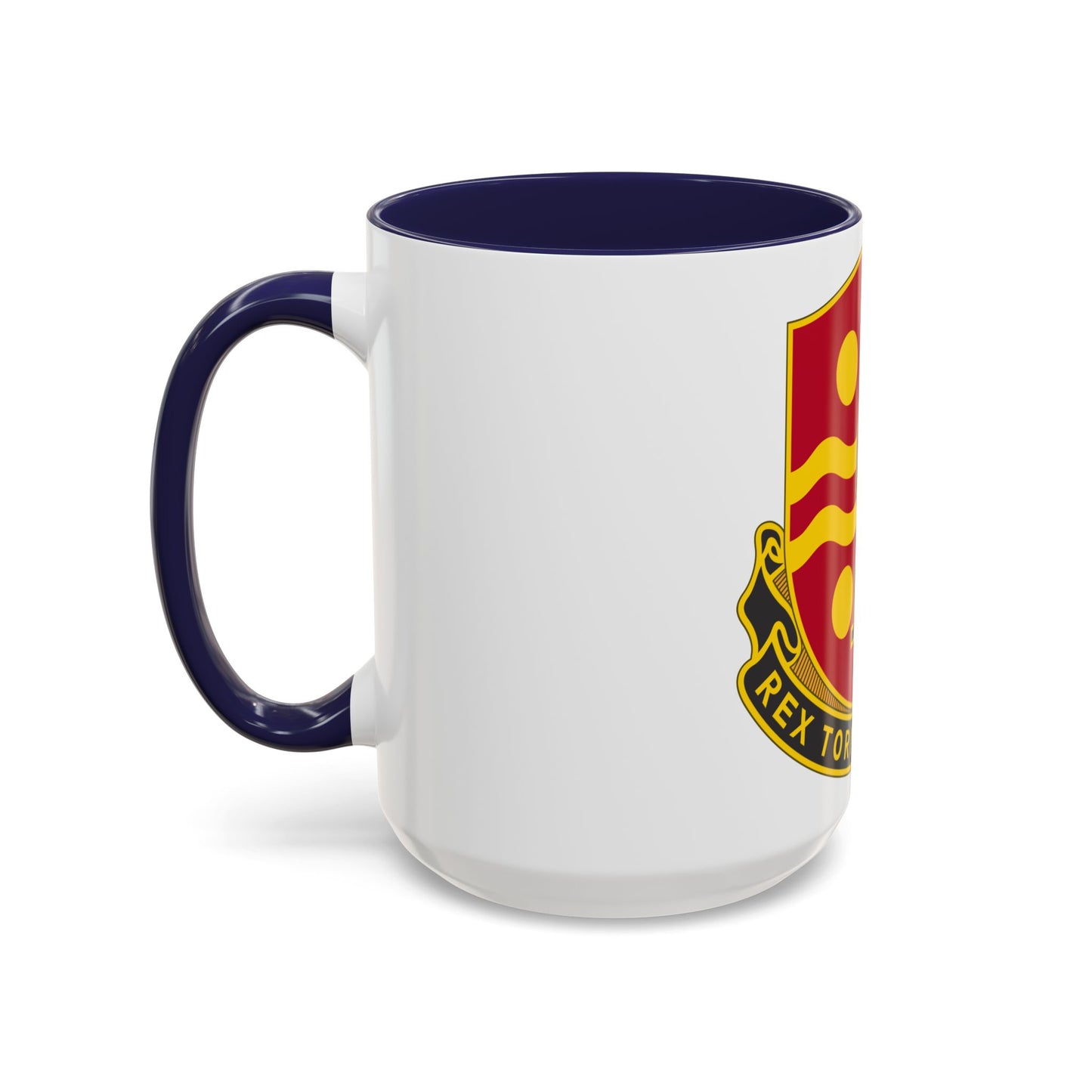 246 Field Artillery Battalion (U.S. Army) Accent Coffee Mug