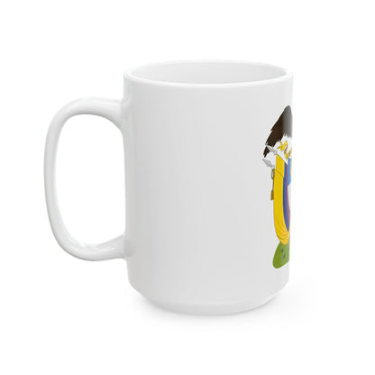 Coat of arms of Colombia (1890) - White Coffee Mug