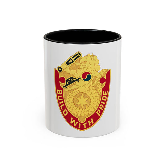 93 Engineer Battalion (U.S. Army) Accent Coffee Mug