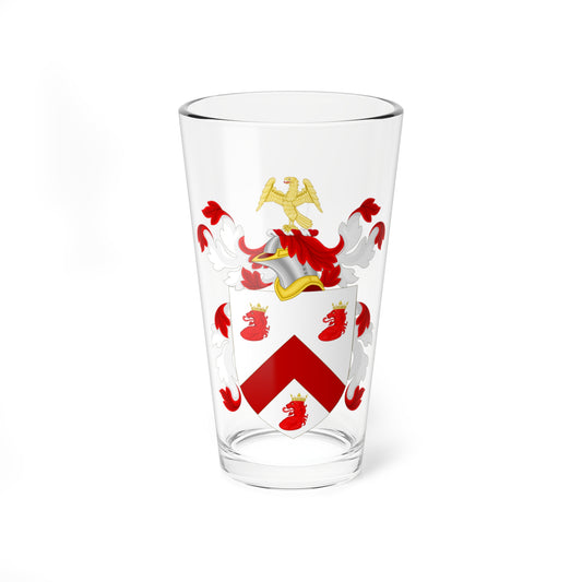 Coat of Arms of William Samuel Johnson (United States) (Coat of Arms) Pint Glass 16oz