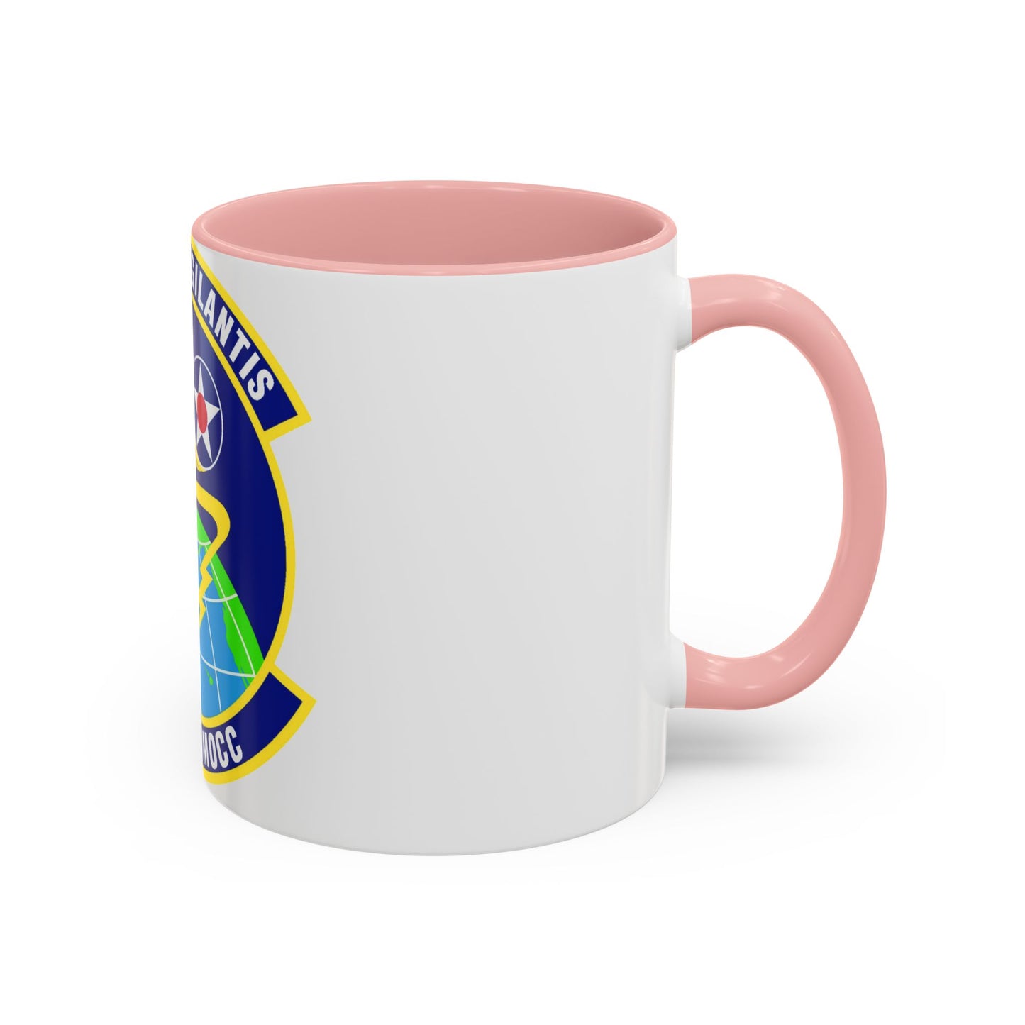 PACAF Air Mobility Operations Control Center (U.S. Air Force) Accent Coffee Mug