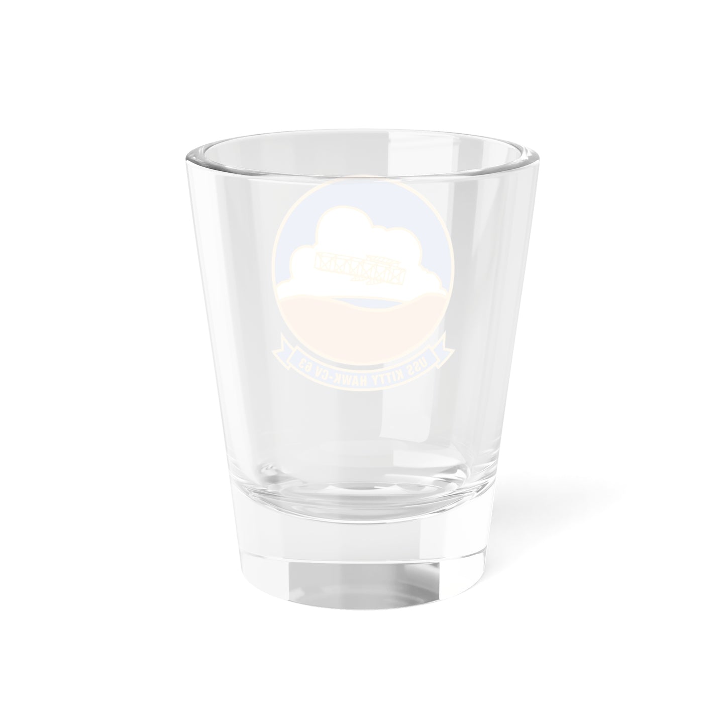 USS Kitty Hawk CV 63 (U.S. Navy) Shot Glass 1.5oz