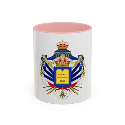 Coat of Arms of the July Monarchy (1831-48) - Accent Coffee Mug