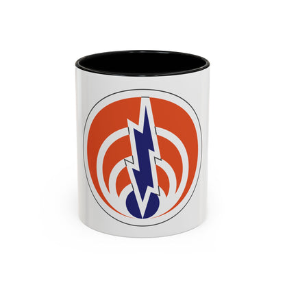 1st Signal Command (U.S. Army) Accent Coffee Mug