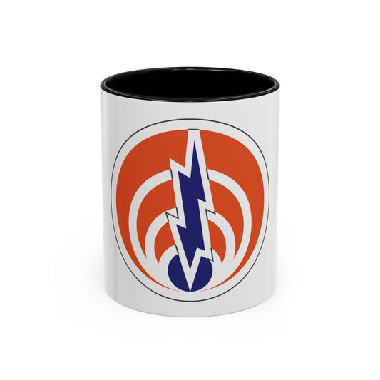 1st Signal Command (U.S. Army) Accent Coffee Mug