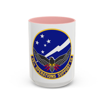 49th Operations Support Squadron (U.S. Air Force) Accent Coffee Mug