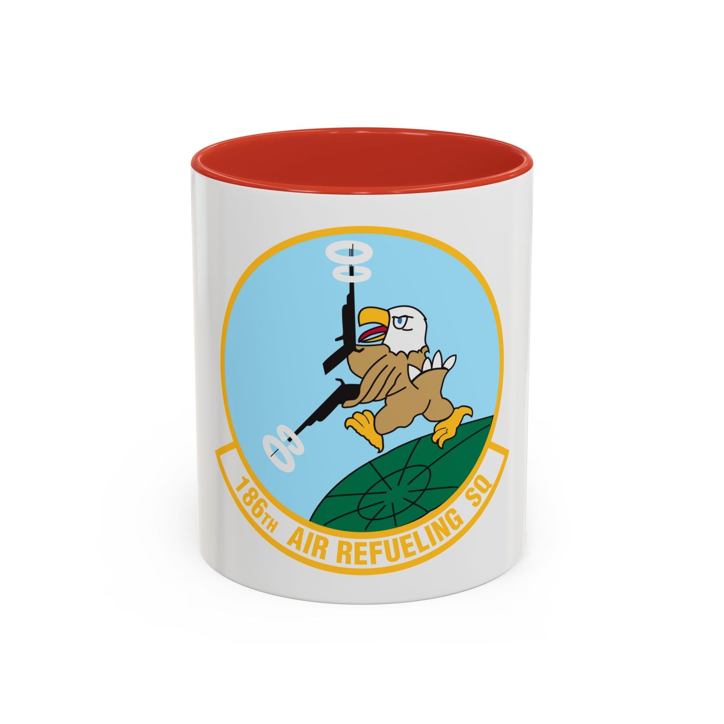 186 Air Refueling Squadron (U.S. Air Force) Accent Coffee Mug