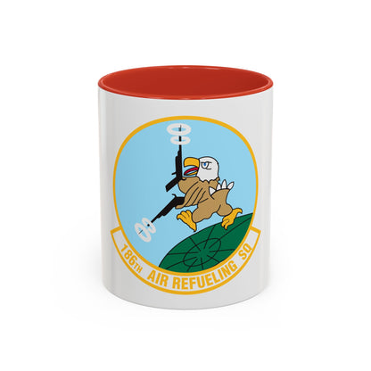 186 Air Refueling Squadron (U.S. Air Force) Accent Coffee Mug
