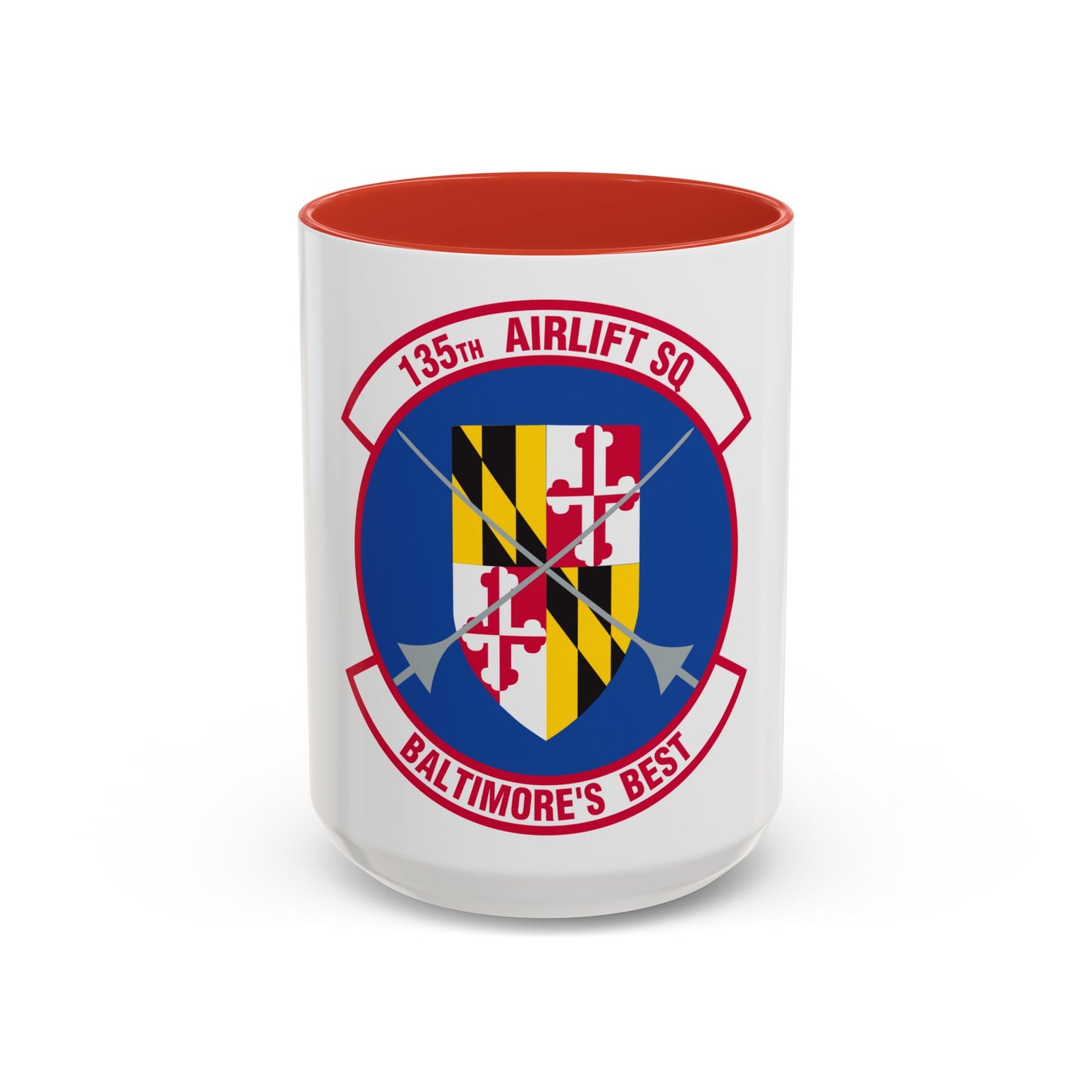 135 Airlift Squadron (U.S. Air Force) Accent Coffee Mug