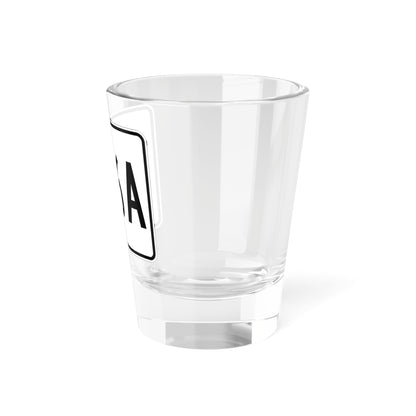 MA Route 146A (Massachusetts) (Road Sign) Shot Glass 1.5oz